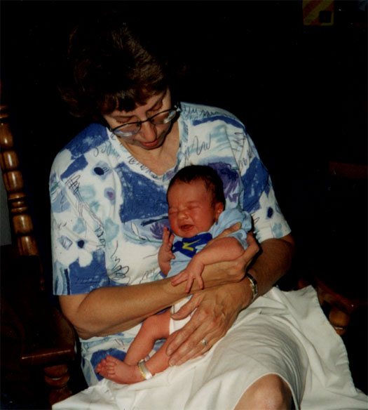 Visiting Grandma for the first time