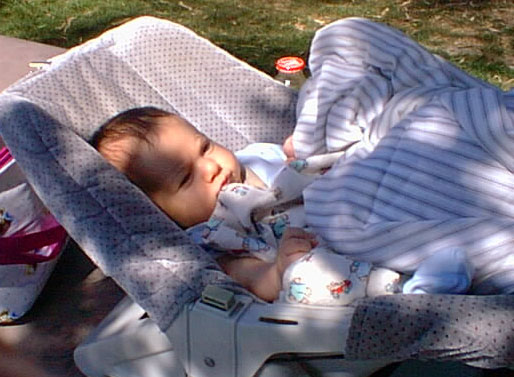 Eli taking it easy