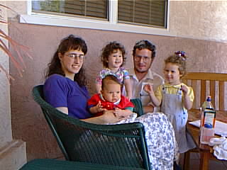Family photo in CA